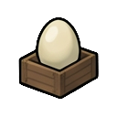 round egg — RimWorld raw food sprite