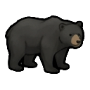 Black bear — RimWorld sprite
