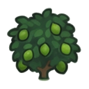 mature lime bush with bright green limes — RimWorld sprite