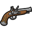 flintlock pistol — RimWorld sprite