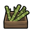 raw sugarcane stalks — RimWorld sprite