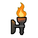 wall torch — RimWorld sprite