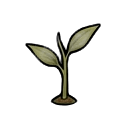 immature açaí palm seedling — RimWorld sprite