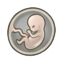 human embryo — RimWorld sprite