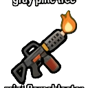 mini flameblaster — RimWorld sprite
