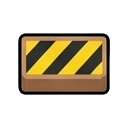brick with warning mark — RimWorld item sprite
