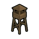 a wooden watchtower — RimWorld sprite