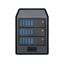 a server rack — RimWorld sprite