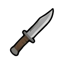 a combat knife — RimWorld sprite
