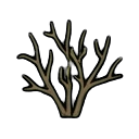 leafless bush — RimWorld plant sprite