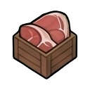 large animal meat — RimWorld raw food sprite