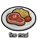fine meal (carnivore) — RimWorld sprite